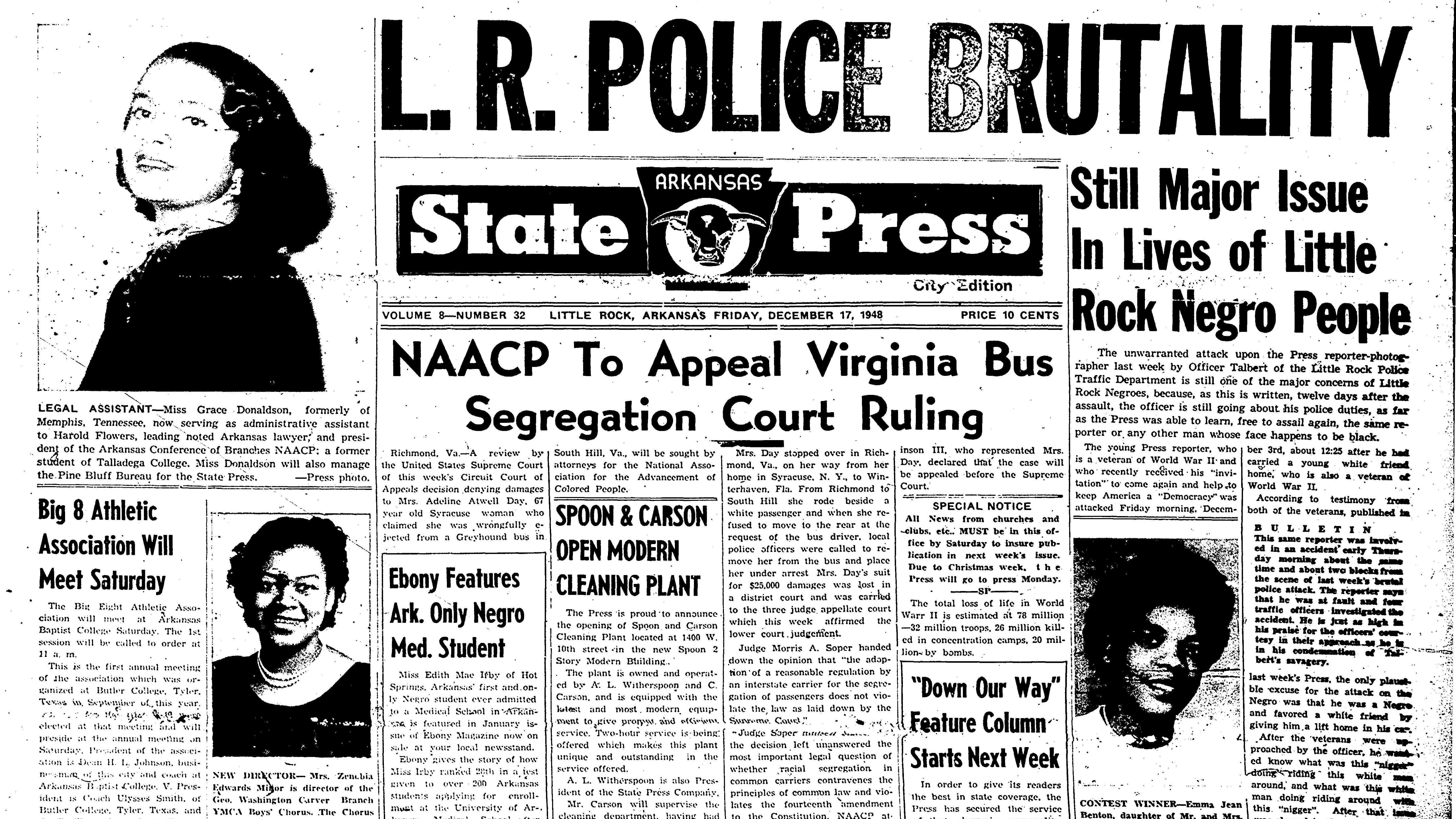 Arkansas State Press, 17. Dec. 1948